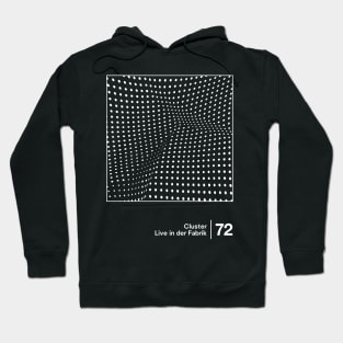 Live in der Fabrik - Minimal Style Graphic Artwork Design Hoodie